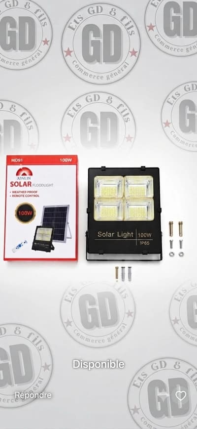 Lampe solaire kesun