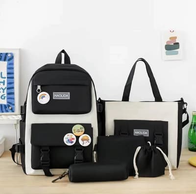 Sac scolaire 5 pièce