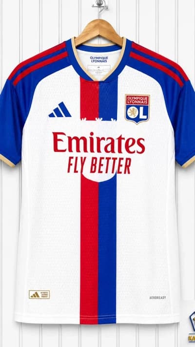 Maillot Olympique Lyonnais Adidas
