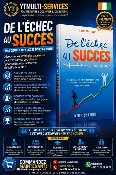 DE L'ÉCHEC AU SUCCÈS