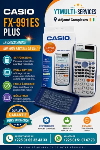 Calculatrice Casio 417
