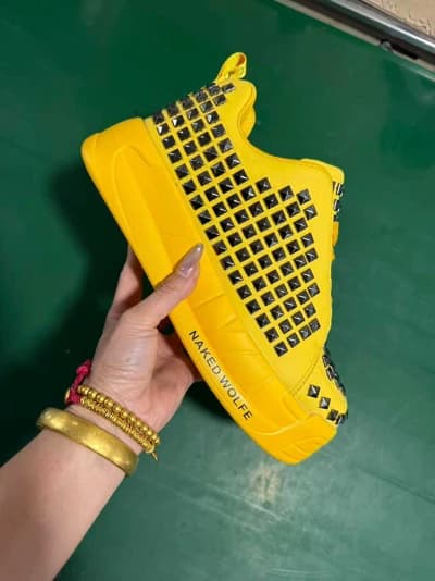 Baskets Naked Wolfe jaunes