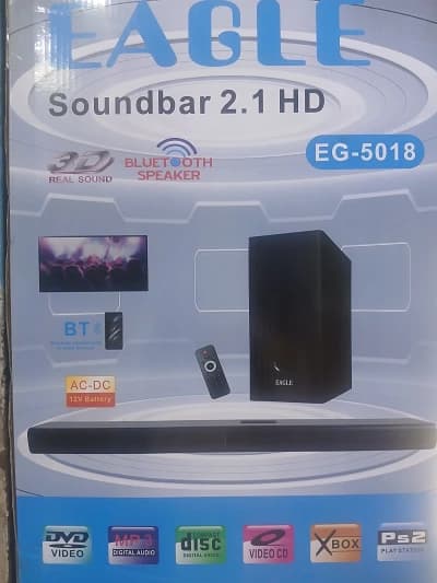 Soundbar Eagle EG-5018 2.1 HD