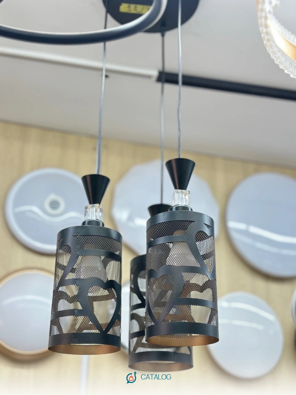 Lustre suspendu 3 lampes