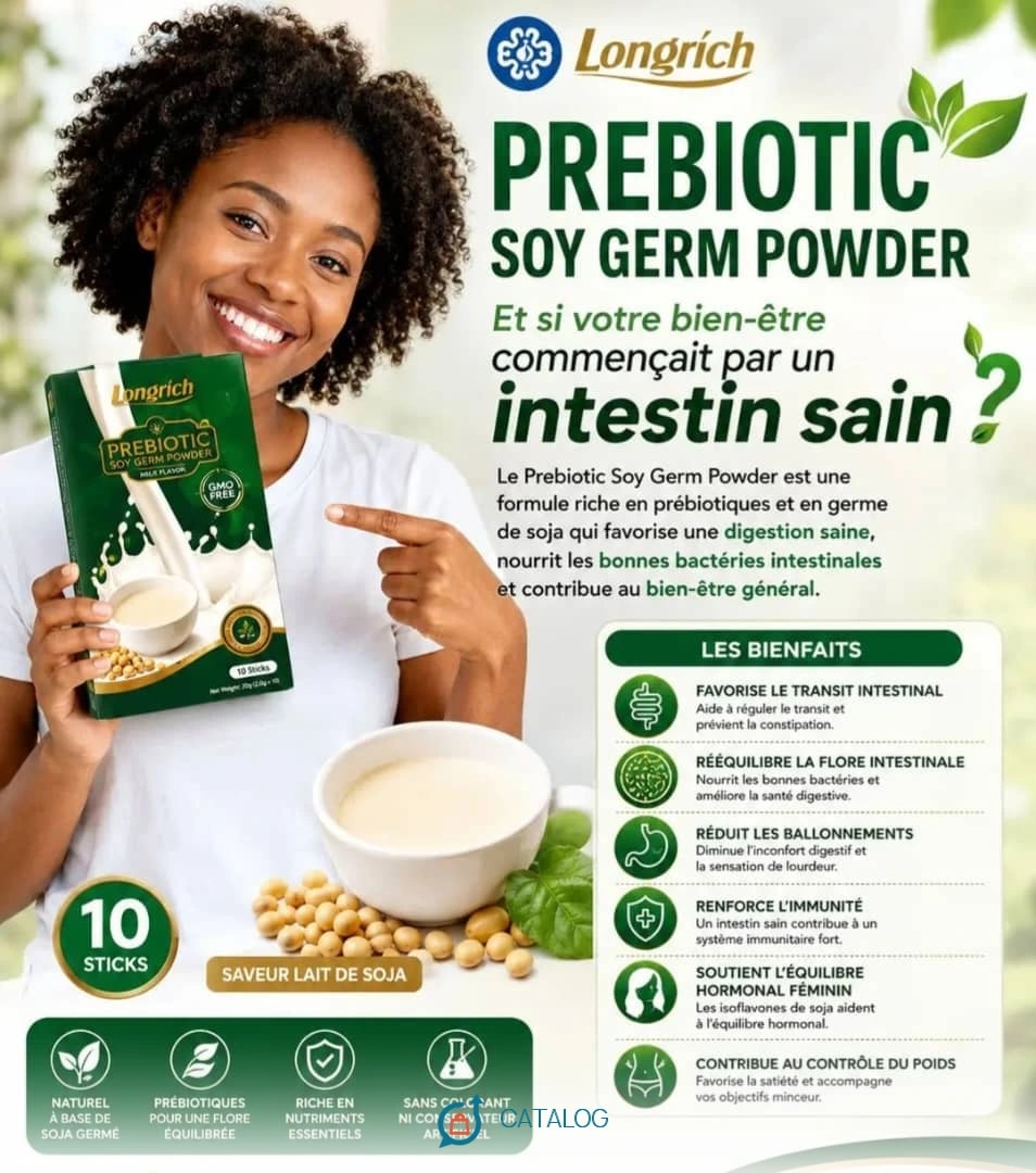 Poudre de germes de soja Longrich
