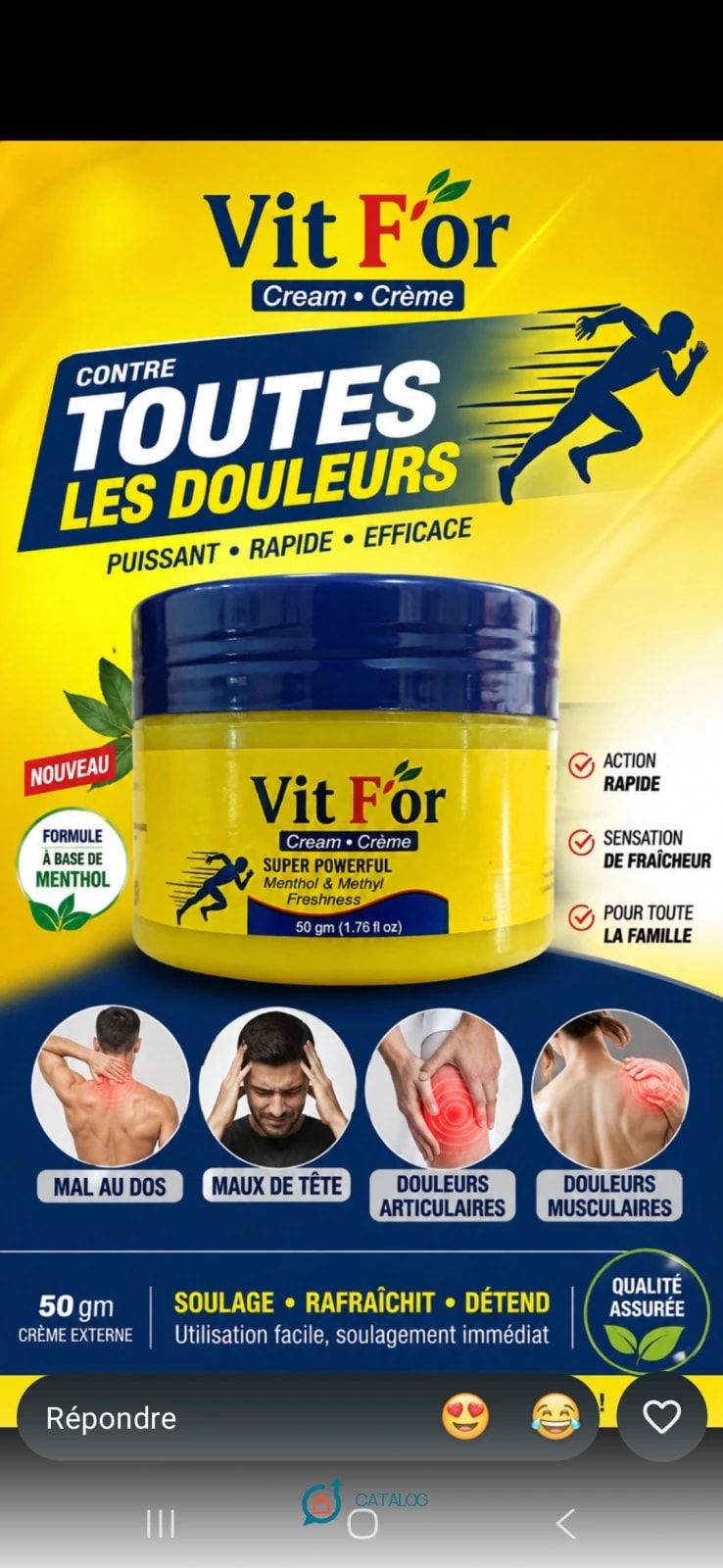 Crème Vit For 50 g