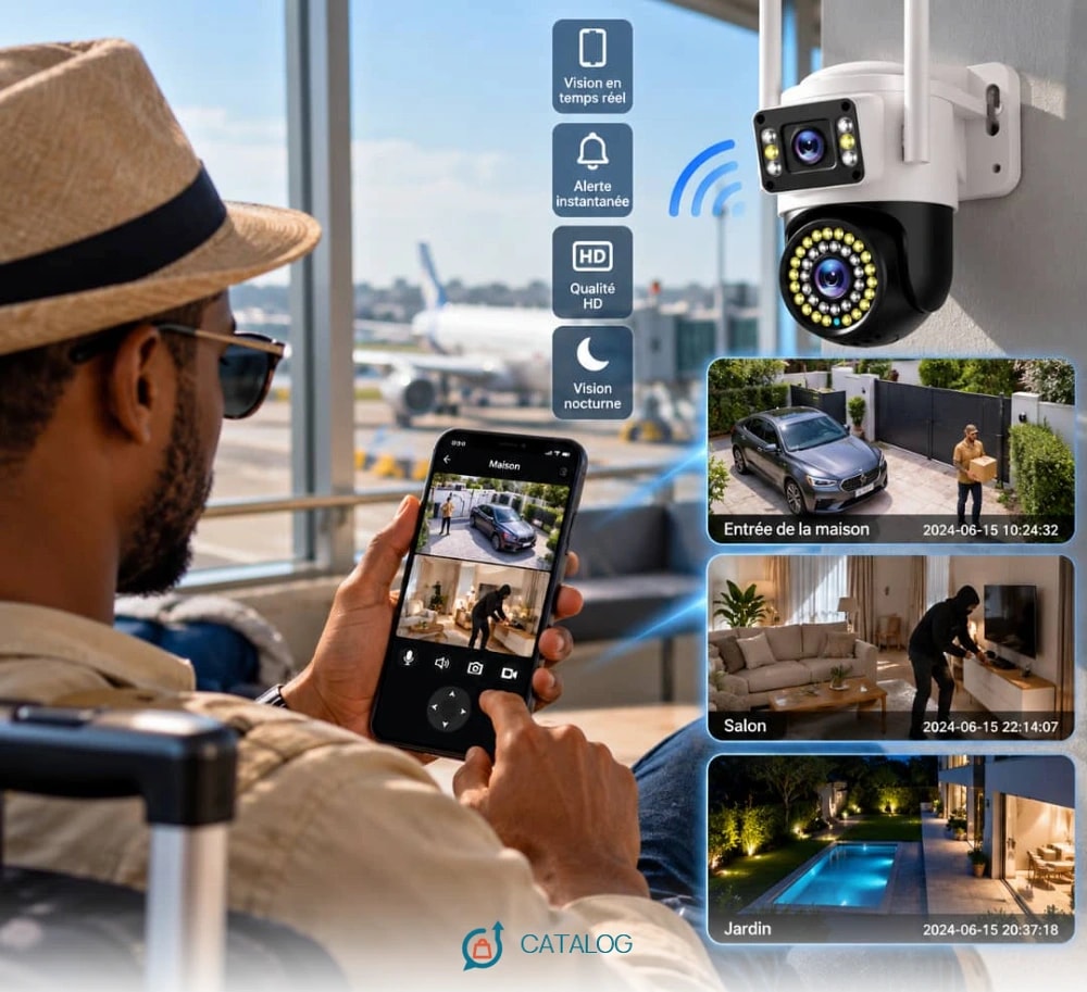 Caméra de surveillance HD