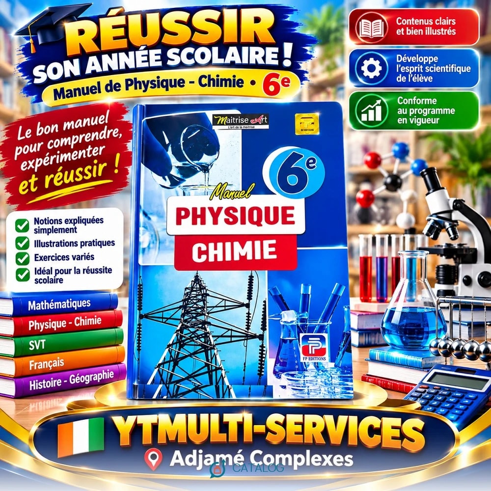 Manuel Physique-Chimie 6e