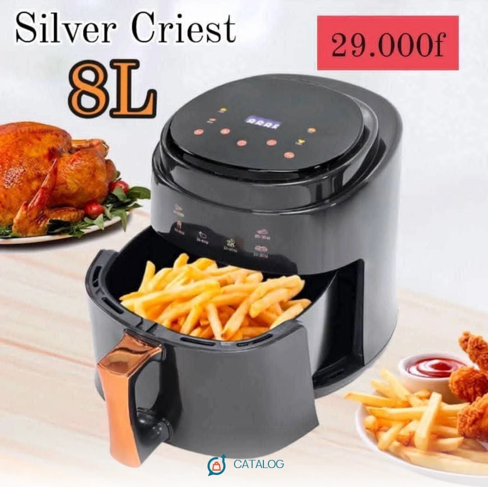Friteuse à air Silver Criest 8L