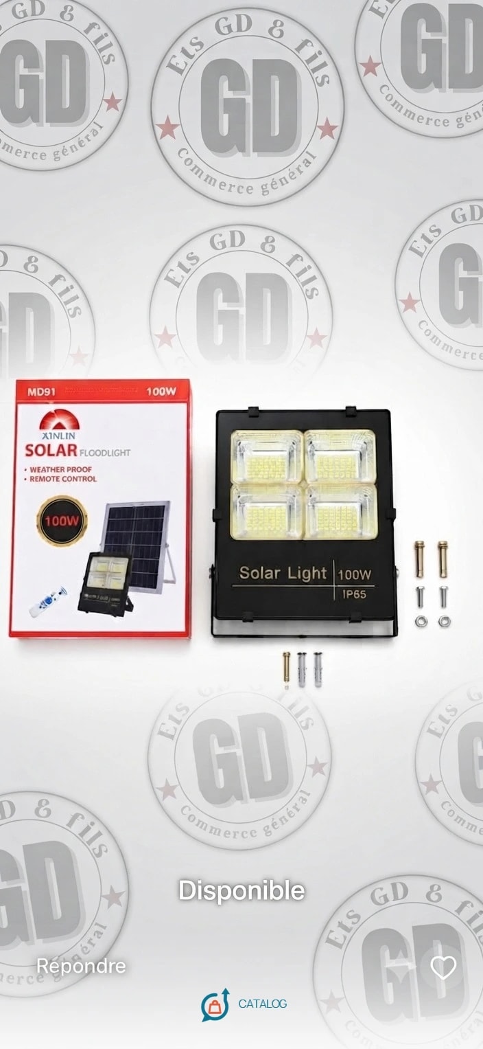 Lampe solaire kesun