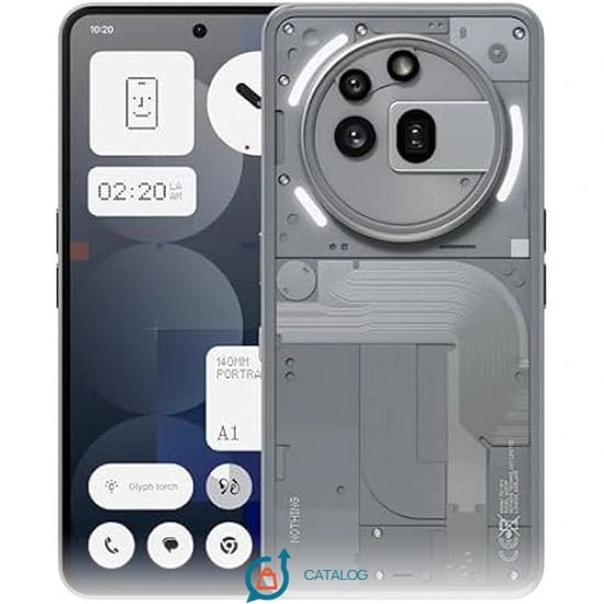 Smartphone - NOTHING - Phone (3a) Pro - 256 Go - Écran AMOLED 6,77" - Charge Rapide 50 W