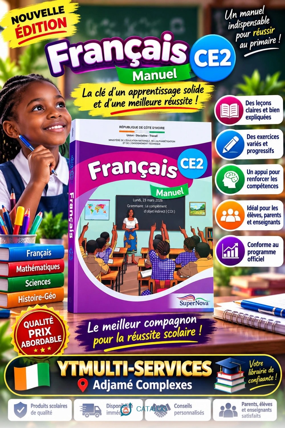 Manuel Français CE2 SuperNova