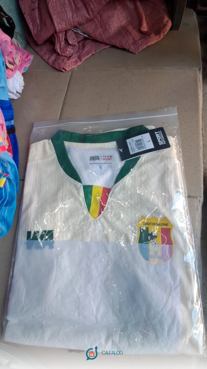 Maillot de football blanc