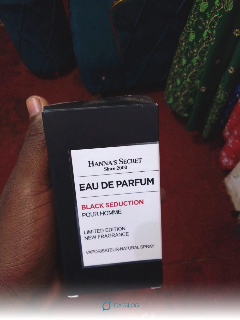 Eau de parfum Hanna's Secret Black Seduction