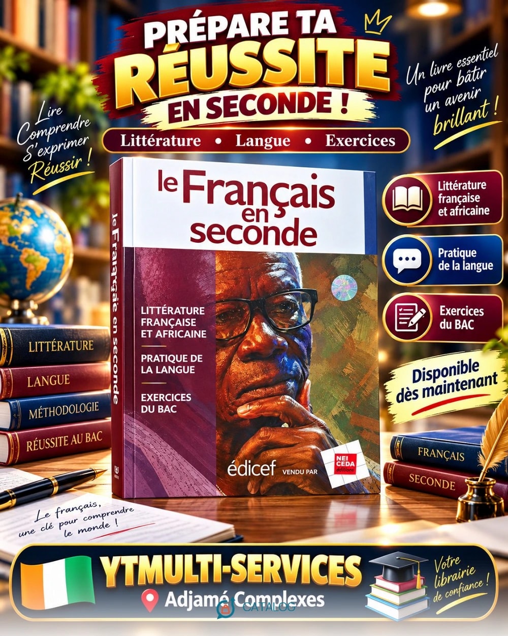 Livre Le Français en Seconde