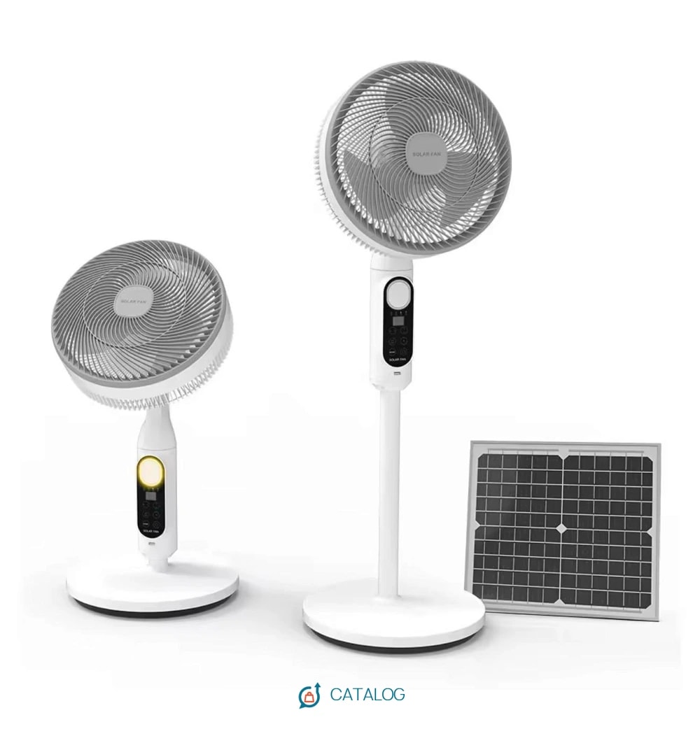 Ventilateur sur pied solaire