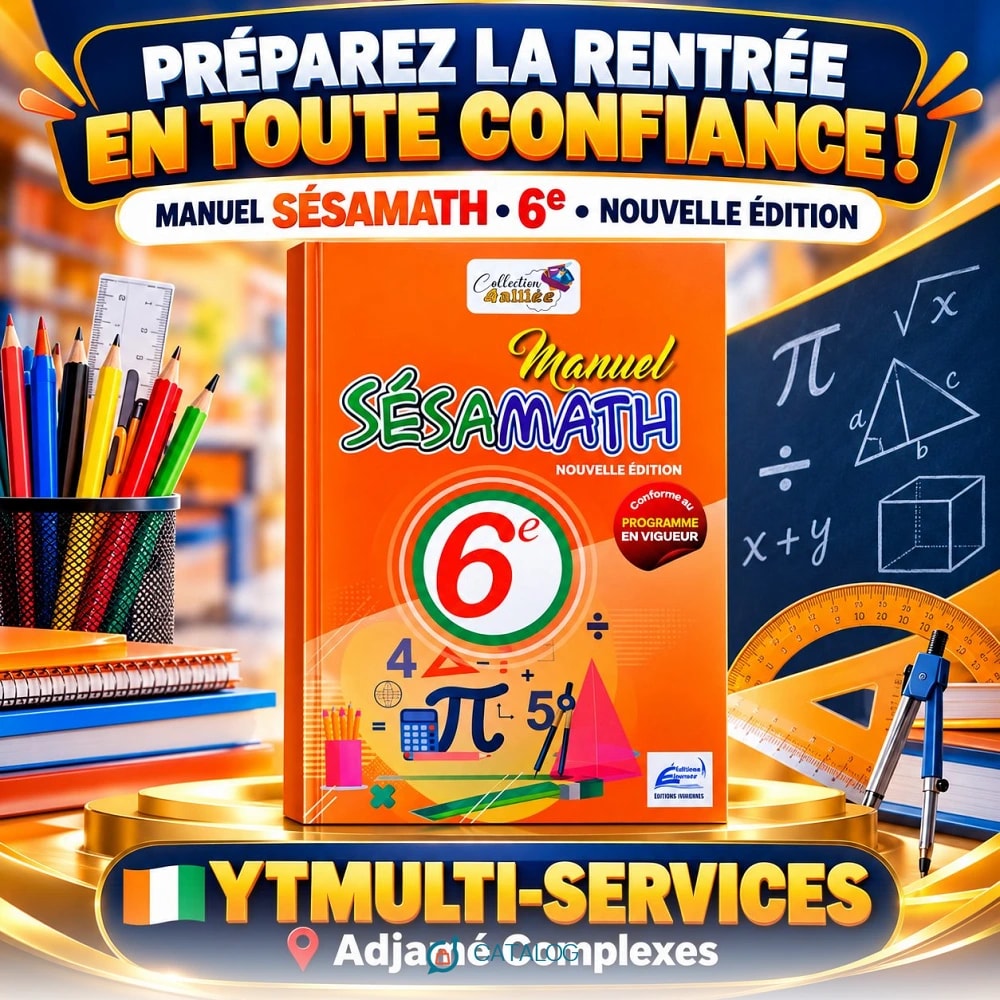Manuel Sésamath 6e nouvelle édition