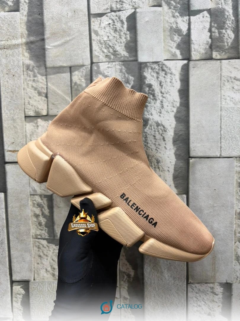 Baskets Balenciaga beige