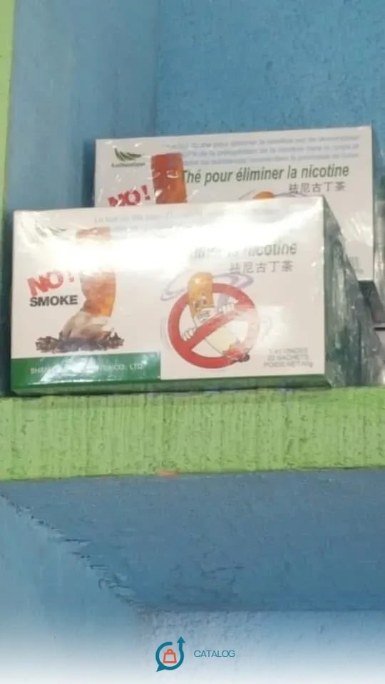 Boîte de thé anti-nicotine