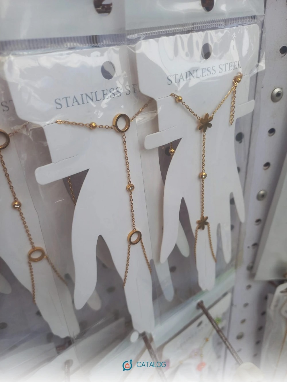 Collier acier inoxydable doré