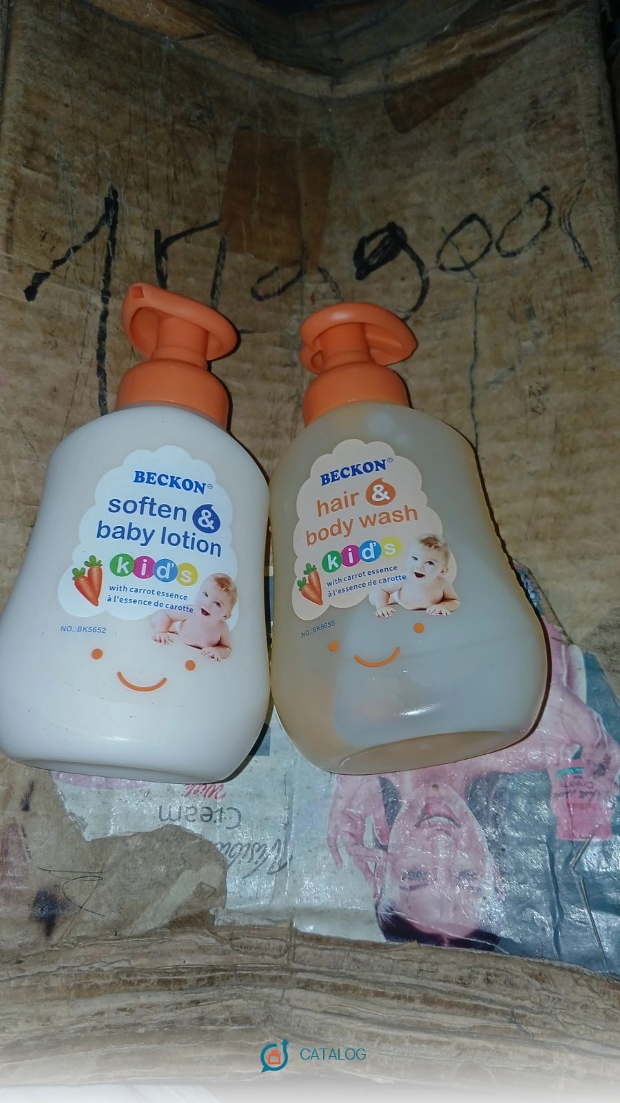 Lotion et shampoing Beckon Kids