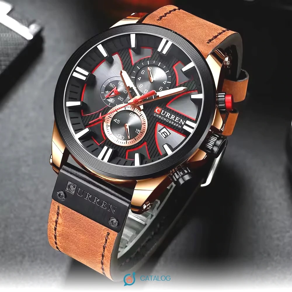 Montre Curren chronographe