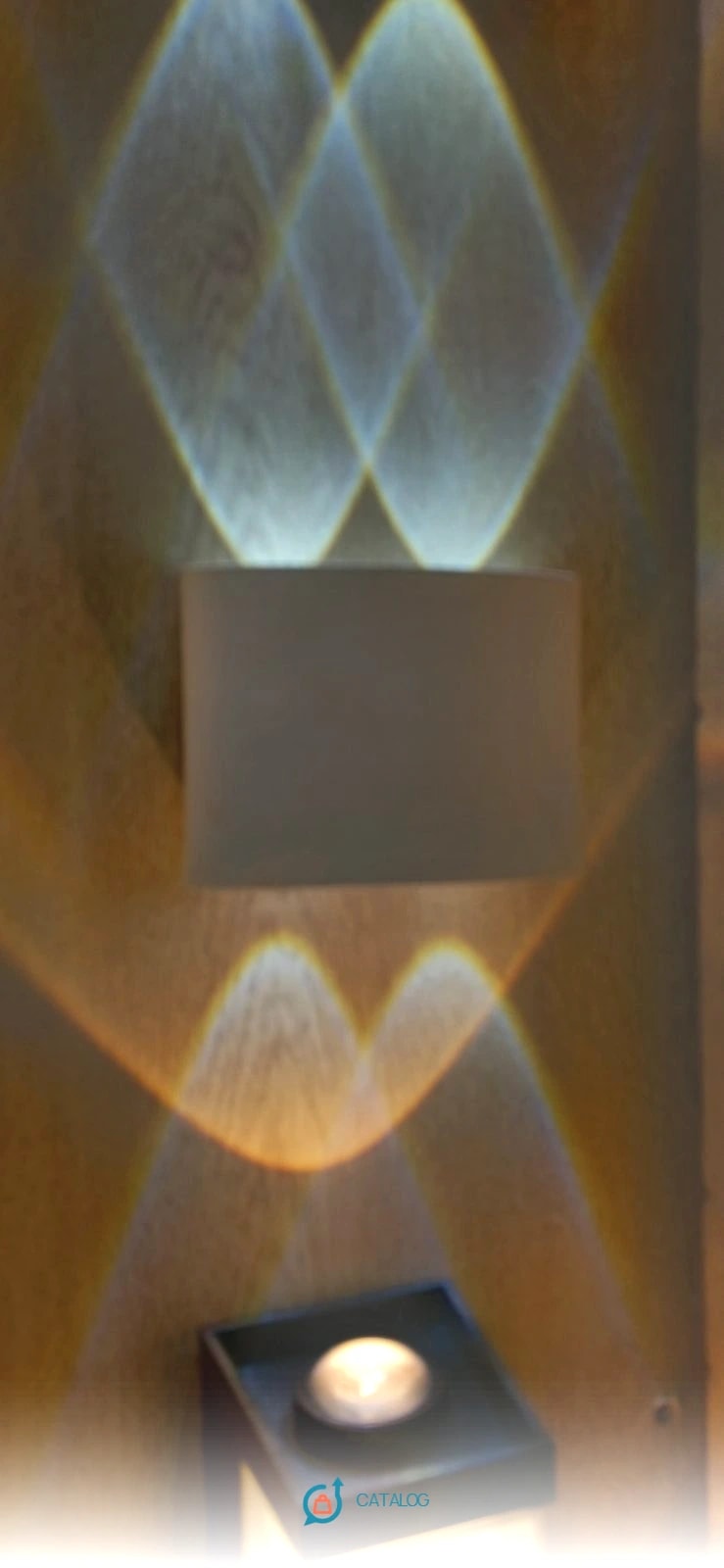 Lampe murale à effet projecteur