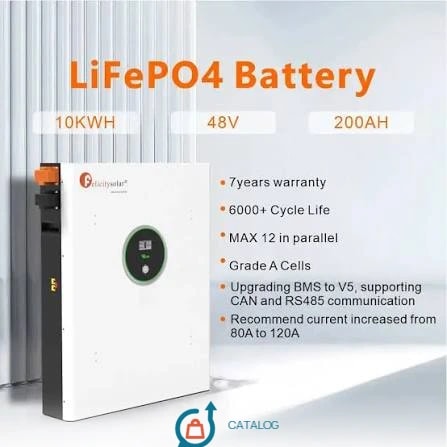 Batterie LiFePO4 FritySolar 10KWH