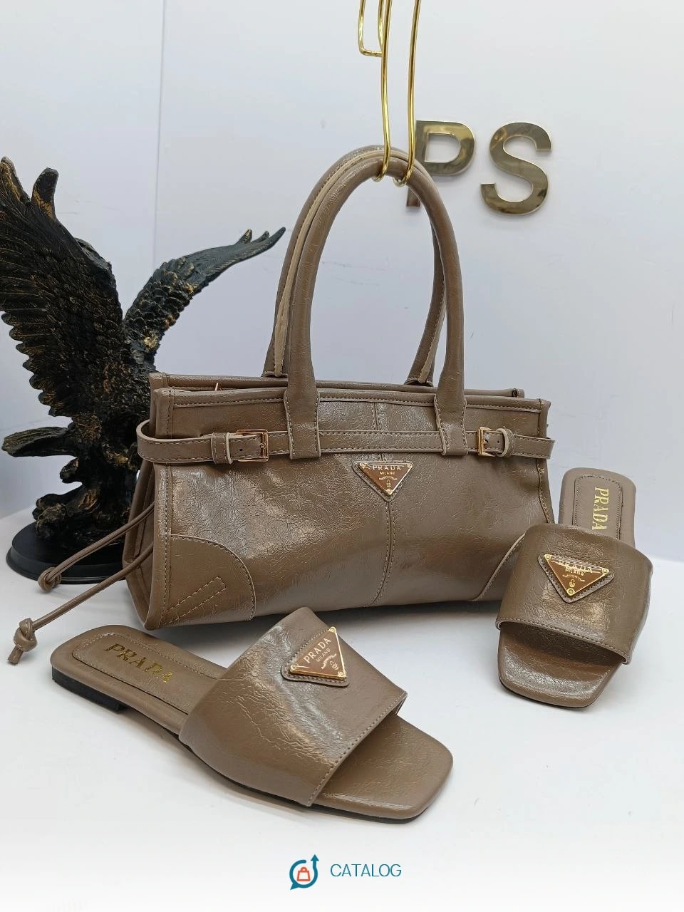 Sac à main Prada beige