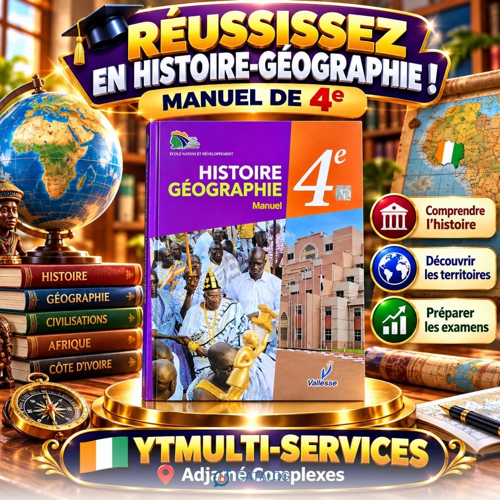 Manuel Histoire-Géographie 4e