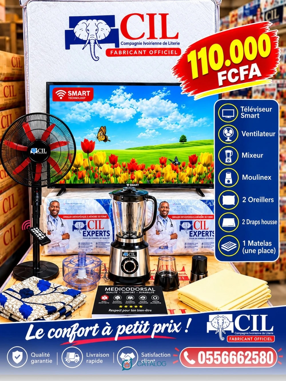 Lot électroménager CIL