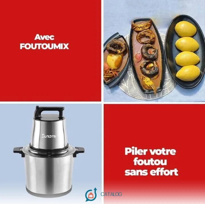 Piloir à foutou Sunami