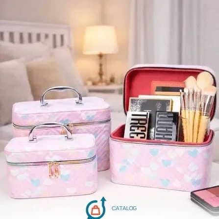 Boîte de rangement maquillage