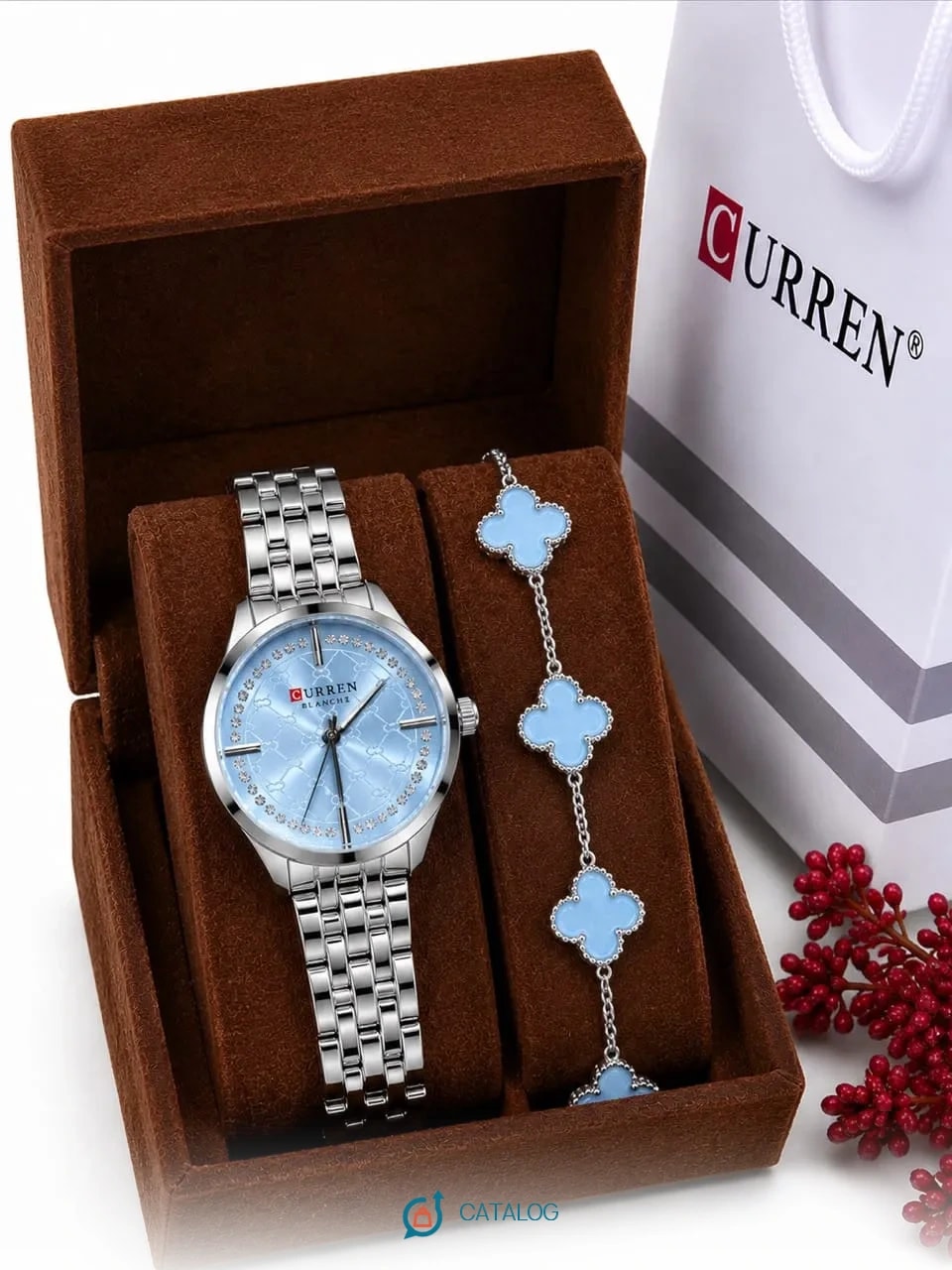Montre bracelet femme argentée