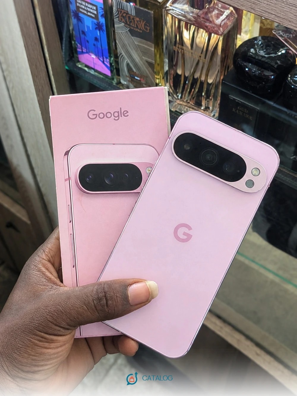 Téléphone Google Pixel 9 pro rose
