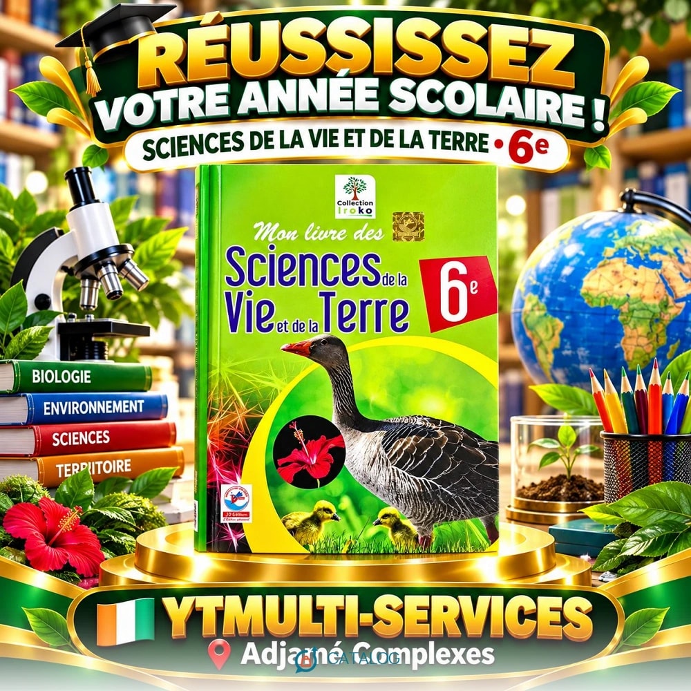 Mon livre des Sciences de la Vie et de la Terre 6e
