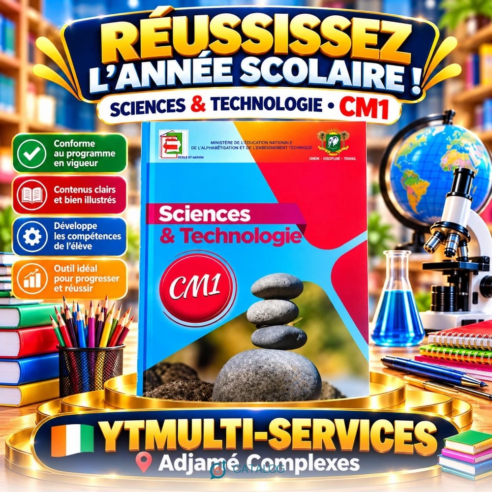 Livre scolaire Sciences et Technologie CM1