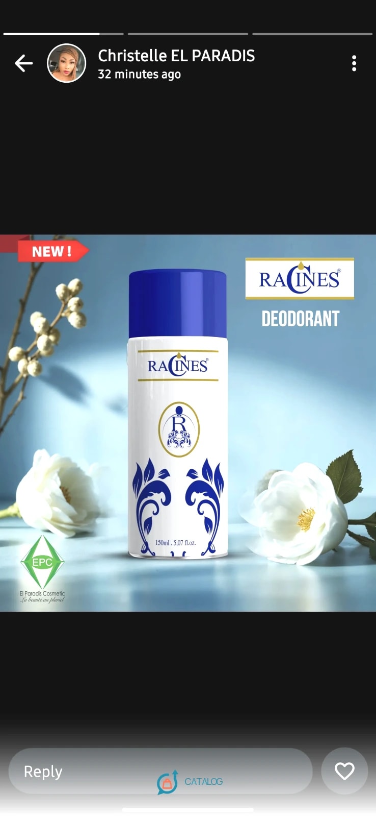 Deo Racine Ancien Model