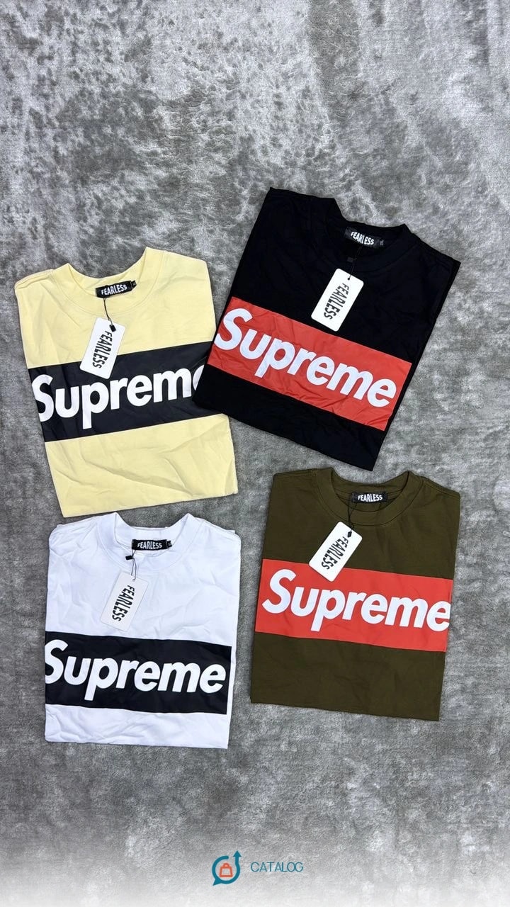 T-shirt Supreme Fearless