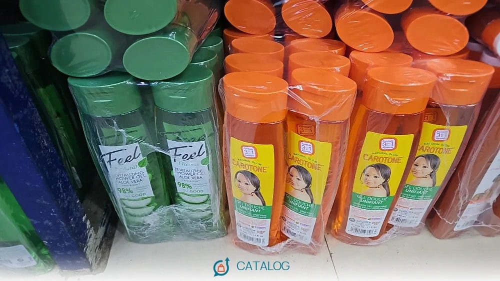 Gel douche carotone