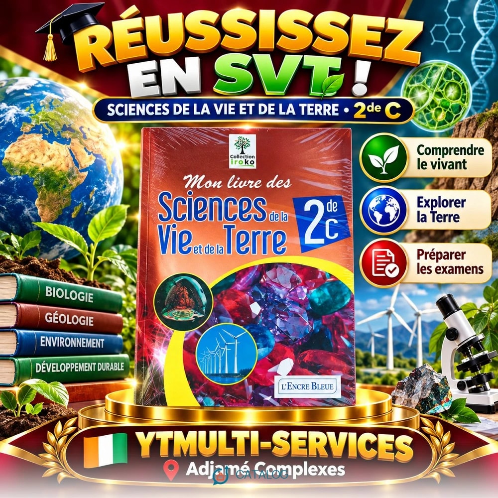 Livre de Sciences de la Vie et de la Terre 2e C