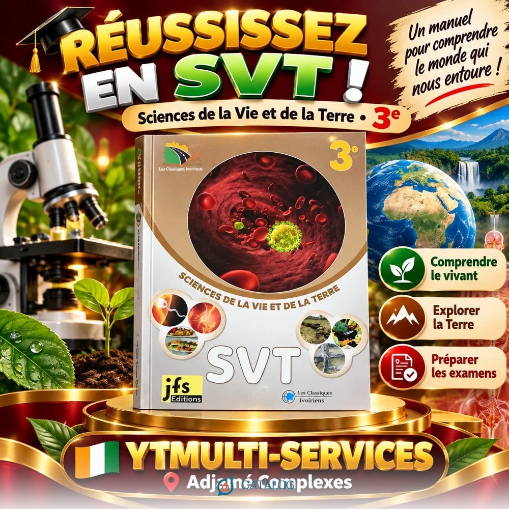 Manuel SVT 3e JFS Éditions