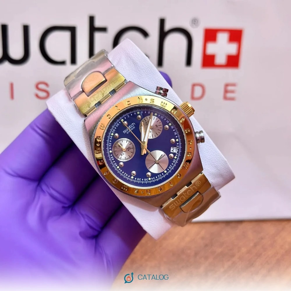 Montre bracelet acier or