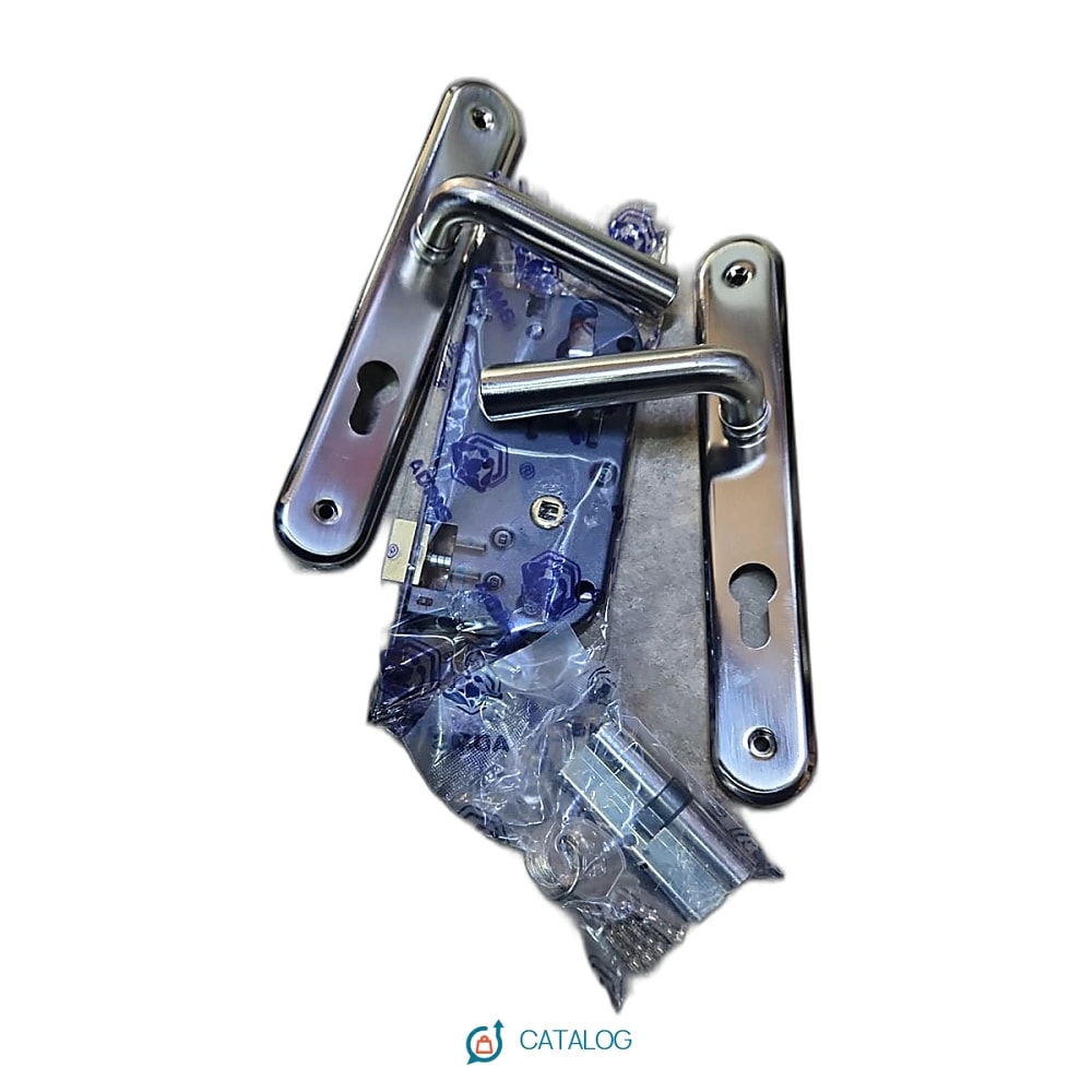 Poignée de porte avec serrure