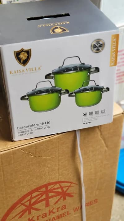 Casseroles Kansa Villa 3 pièces