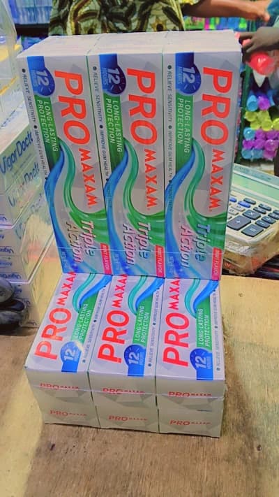 Dentifrice Pro Maxam Triple Action