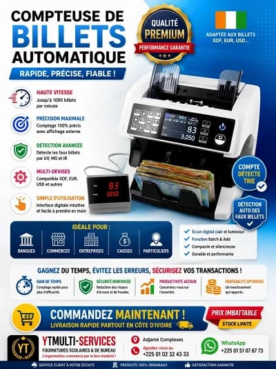 Compteuse de billets automatique