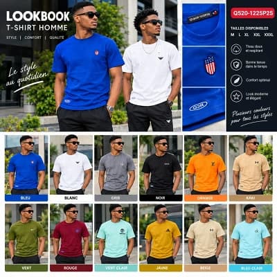 T-shirt homme Q520-1225P25