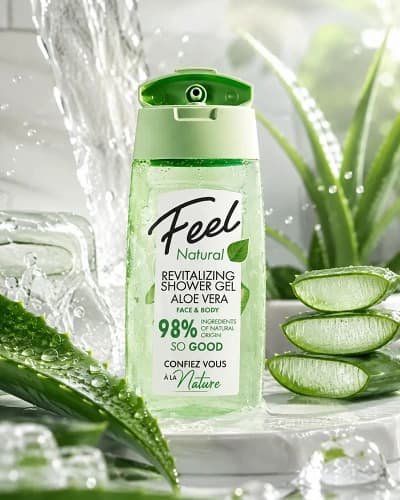 Gel Feel Aloe Vera 500ml