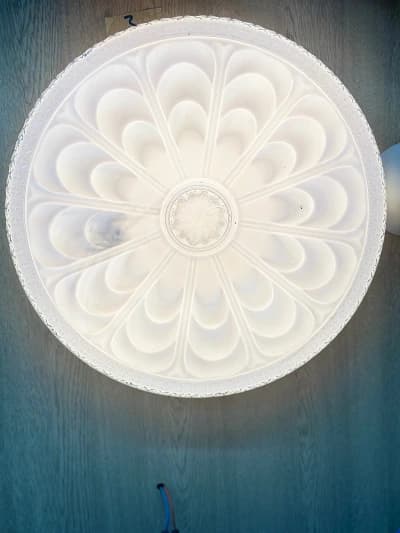 Plafonnier LED rond blanc